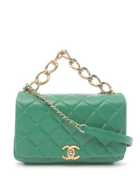 CHANEL 2021 diamond-quilted shoulder bag Women