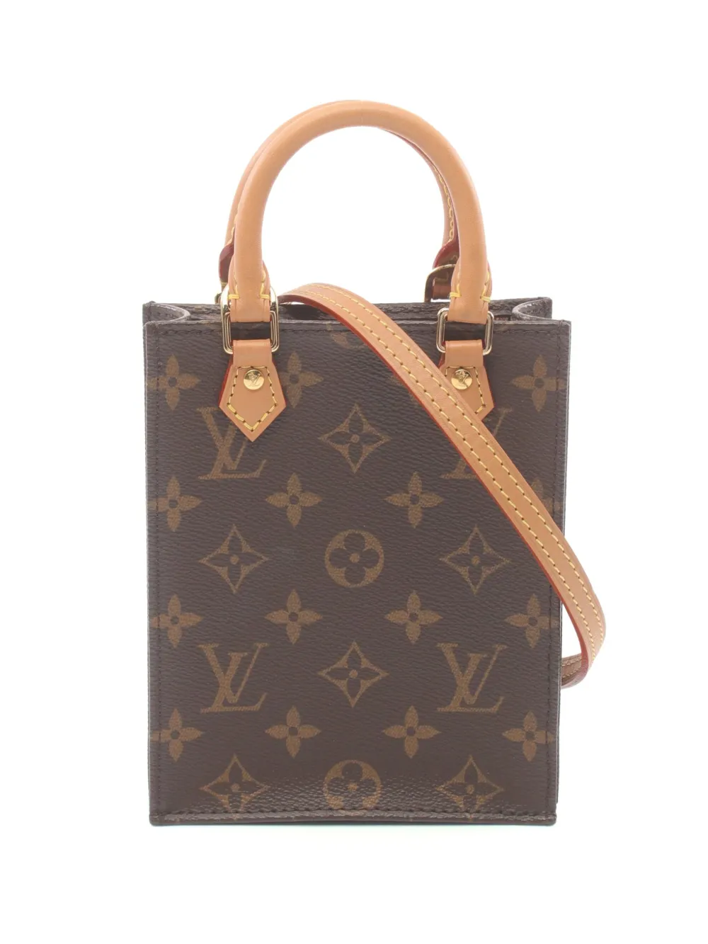 Cheap Louis Vuitton Pre-Owned 2021 Petite Sac Plat two-way bag WOMEN