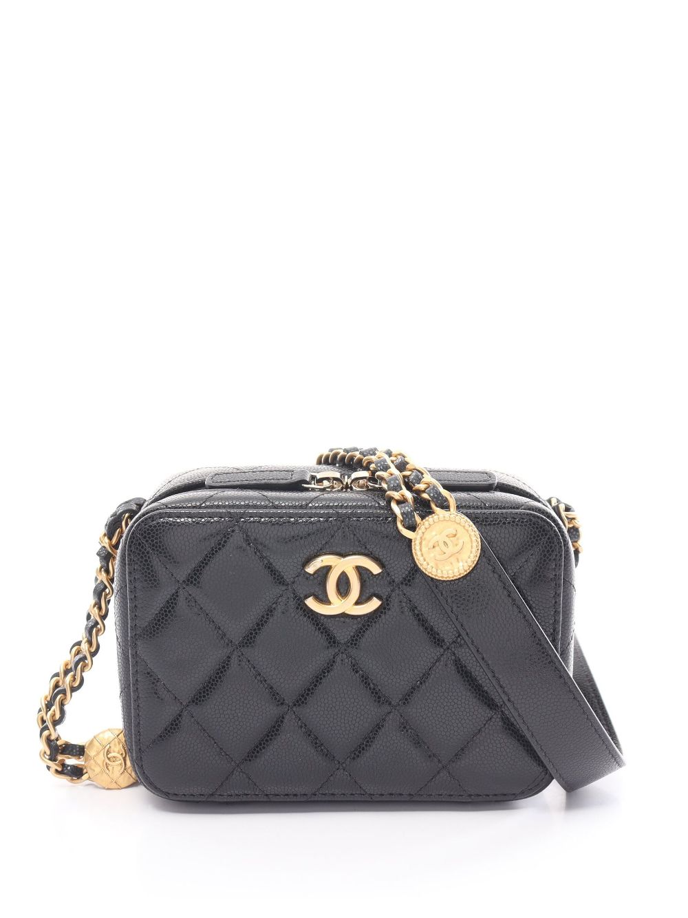 CHANEL 2021 mini diamond-quilted shoulder bag Women