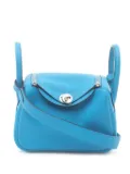 Hermès Pre-Owned 2023 mini Lindy shoulder bag - Blue