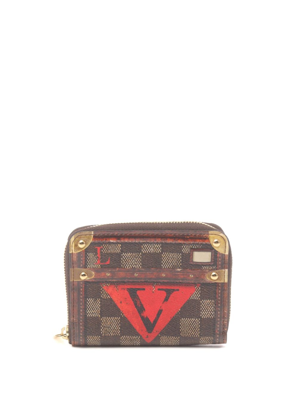 Louis Vuitton Pre-Owned 2018 Trunk Time Zippy coin purse - Brown