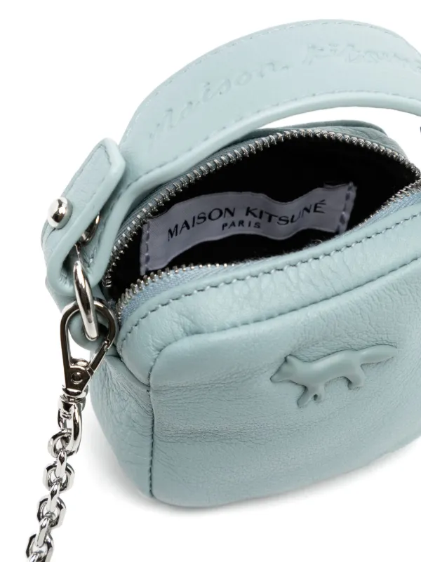 Maison Kitsuné Cloud Mini Coins Purse | Blue | FARFETCH JO