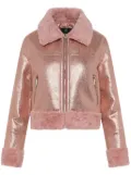 Unreal Fur Métallique jacket - Pink