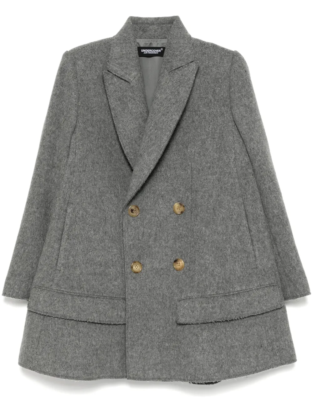 Undercover Blazer met dubbele rij knopen Grijs