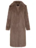 Unreal Fur Retro coat - Brown