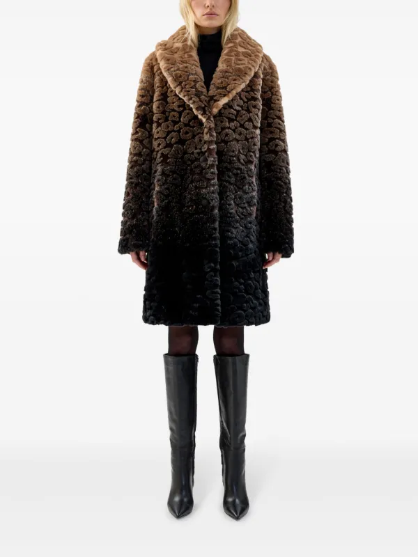 Unreal Fur Boho Coat | Brown | FARFETCH
