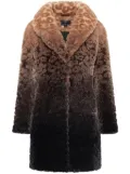 Unreal Fur Boho coat - Brown