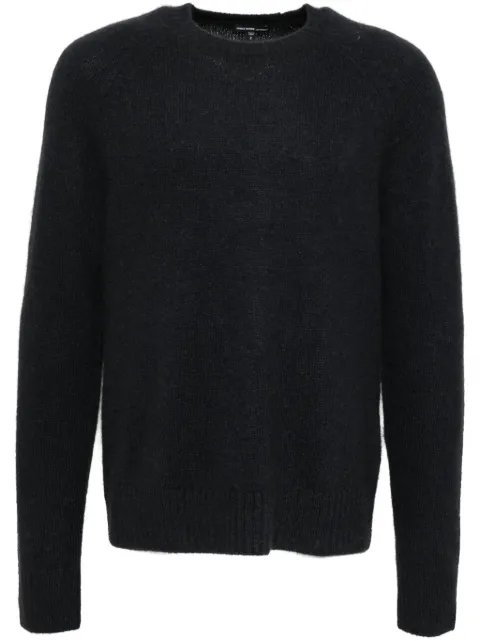 James Perse lightweight textured cashmere crew