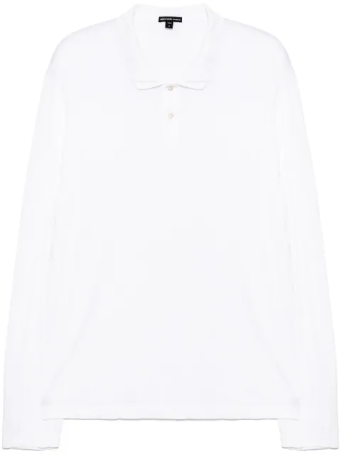 James Perse luxe Lotus polo shirt