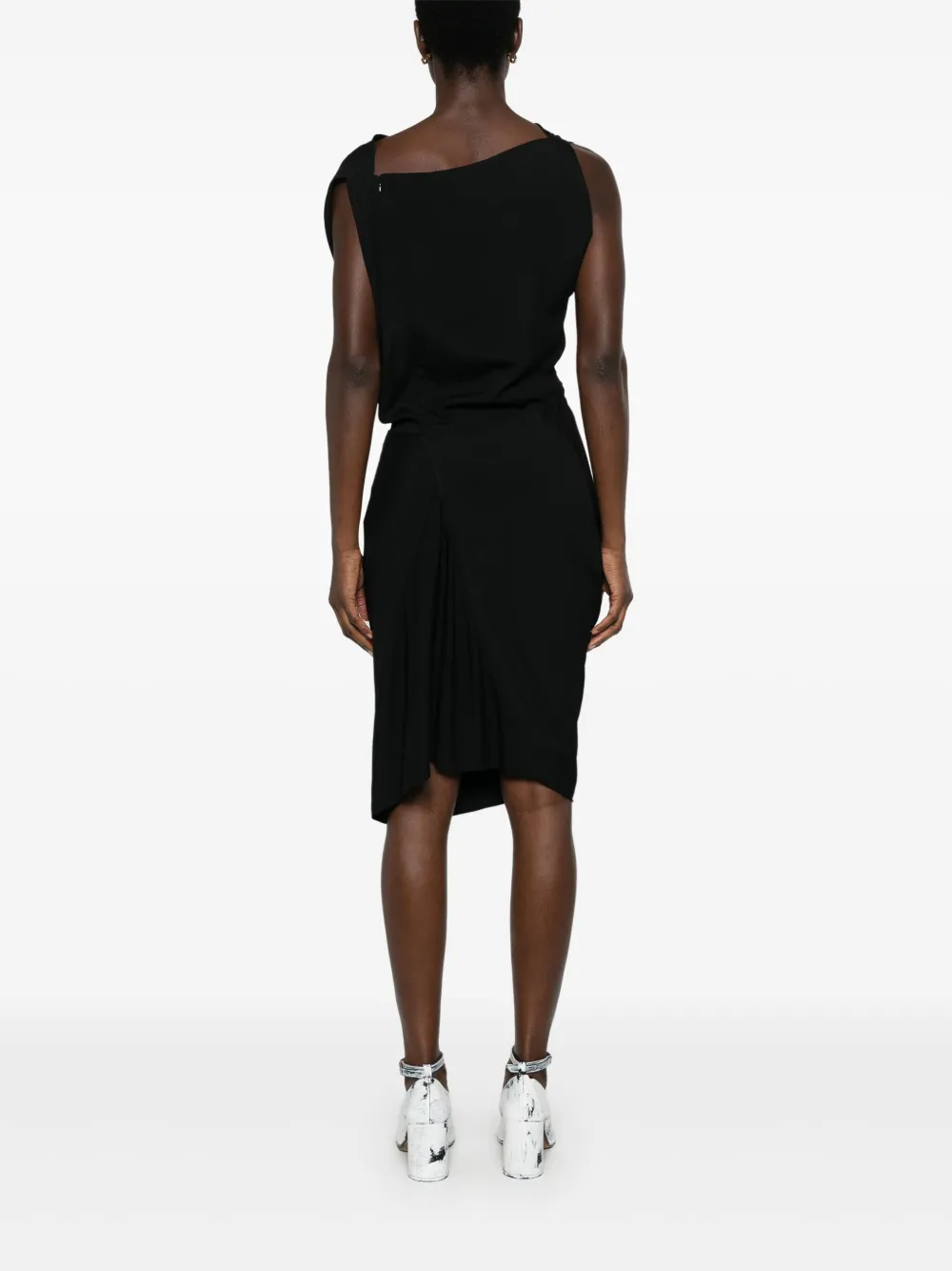 Vivienne Westwood Fond midi-jurk Zwart