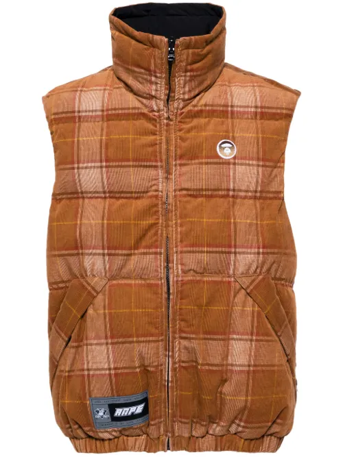 Gilet matelassé à design réversible - AAPE BY *A BATHING APE® - Modalova