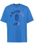 A BATHING APE® garment-dye college T-shirt - Blue