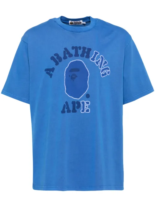 T-shirt à effet délavé - A BATHING APE® - Modalova