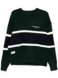 CHOCOOLATE striped jumper - Green