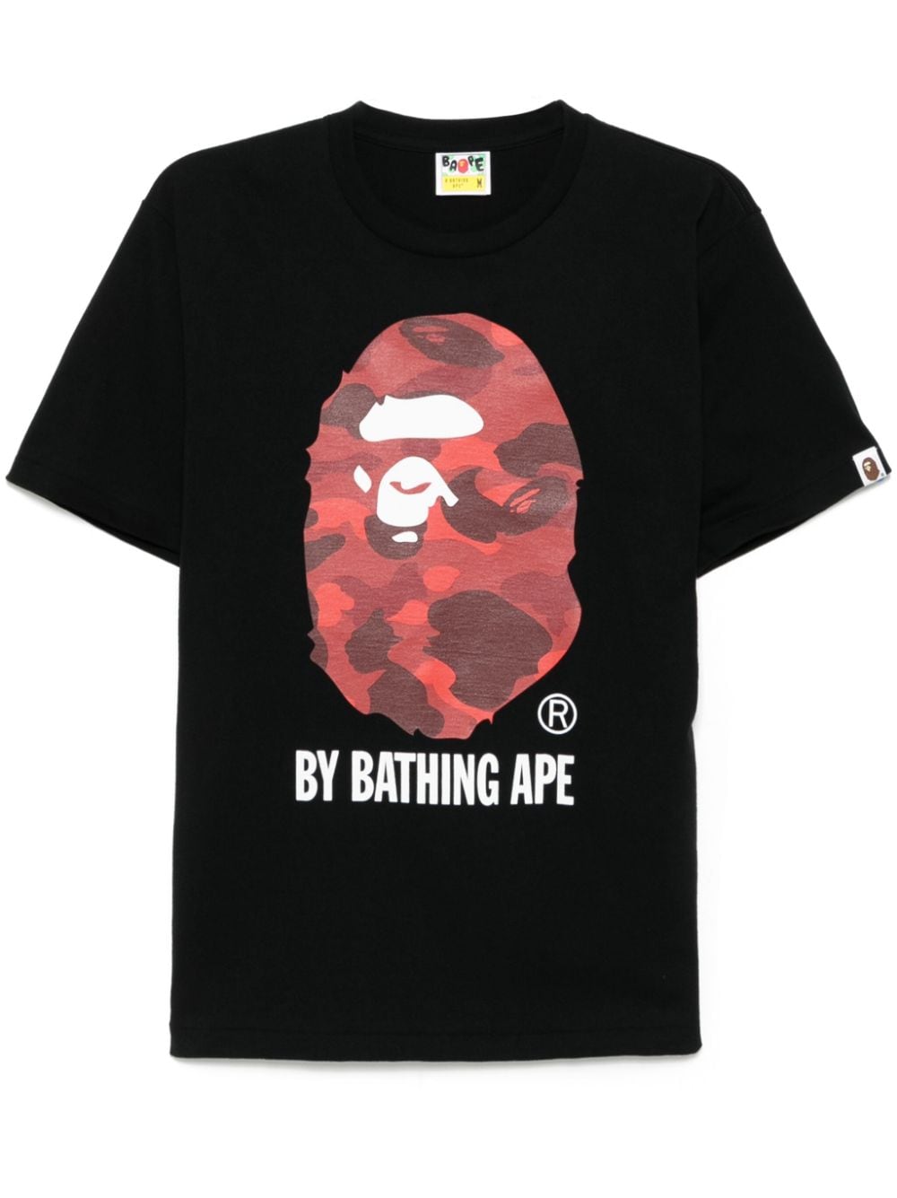 Shop A Bathing Ape Color Camo By Bathing Ape Tee In Black