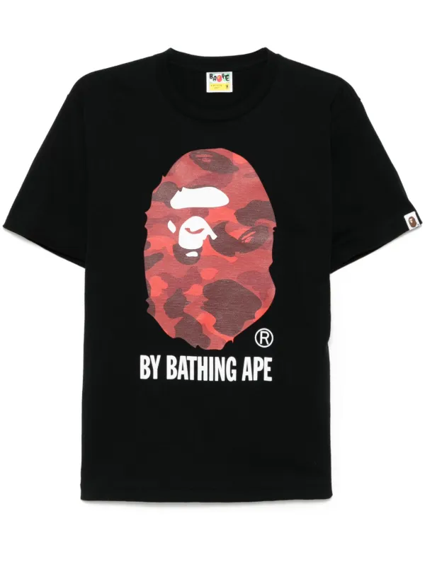 A BATHING APE Color Camo By Bathing Ape Tee Black FARFETCH AO