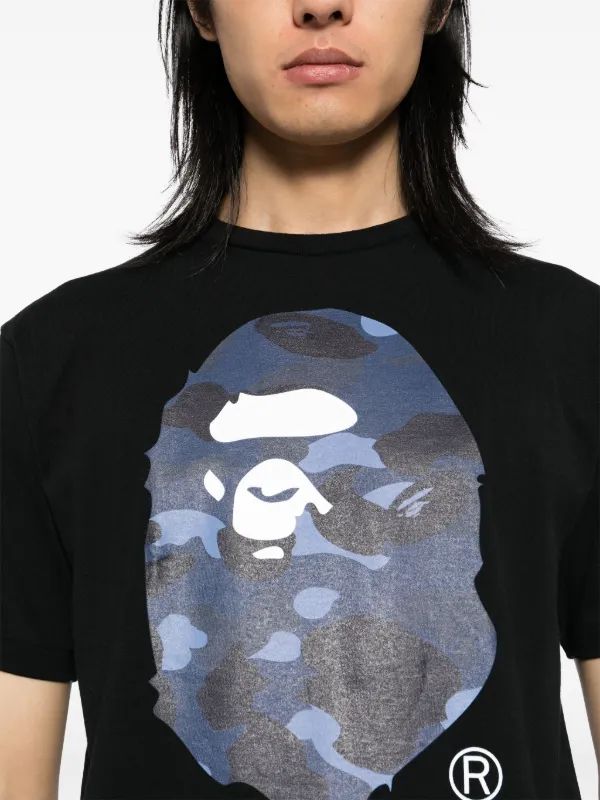 Bape shark shirt blue best sale