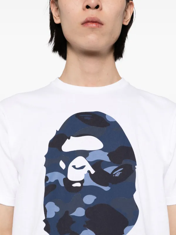 A BATHING APE Color Camo By Bathing Ape Tee White FARFETCH AO