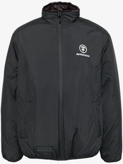 AAPE BY *A BATHING APE® AAPENOW moonface logo zip-up jacket