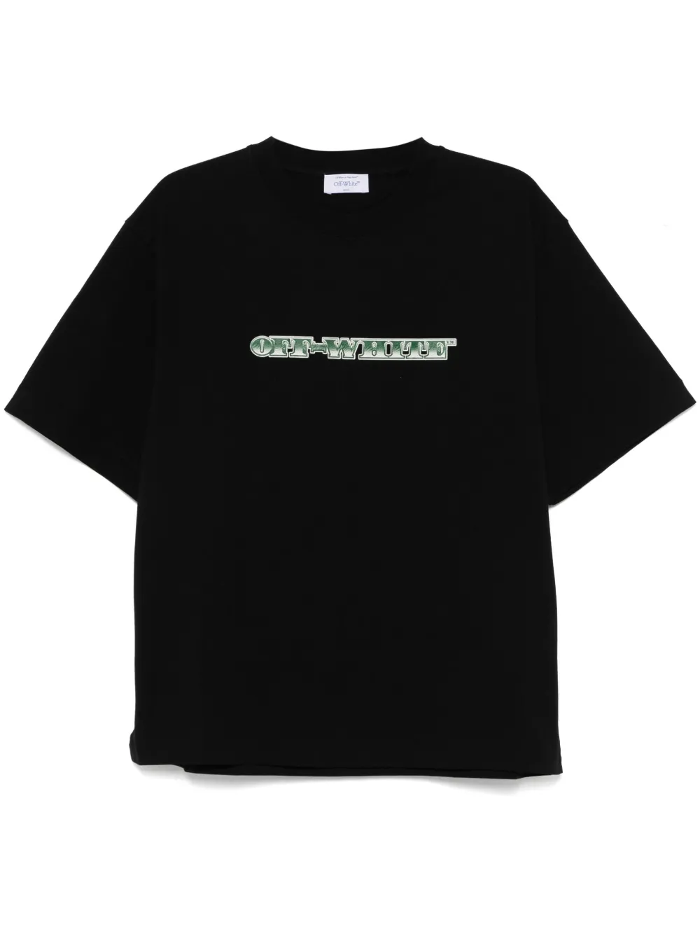 Off-White Cash Arrow Skate T-shirt Zwart