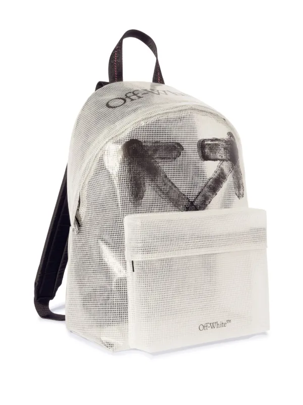 存在感絶大【Off White】HERITAGE バッグ OFF-WHITE Heritage Crossbody Bag in Clear | FWRD
