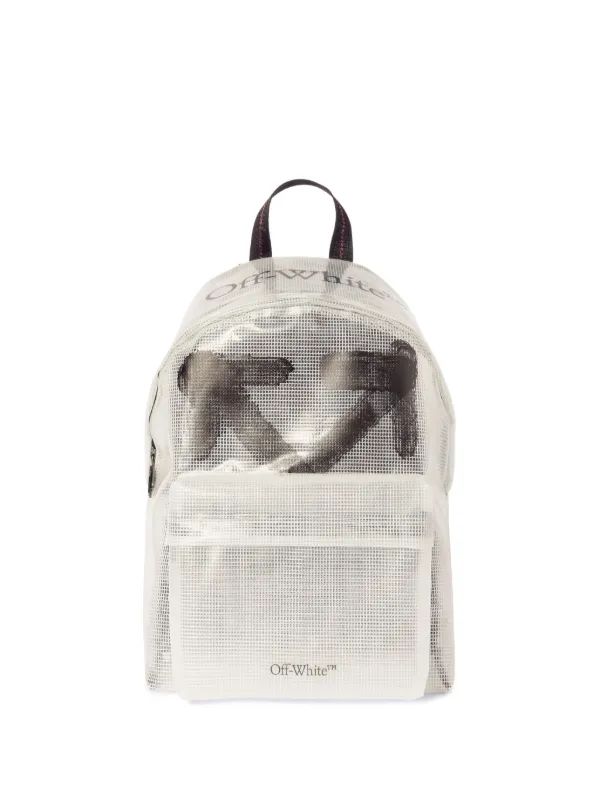 Off-White heritage カメラバッグ Transparent OFF-WHITE Heritage Camera Bag in Black | FWRD