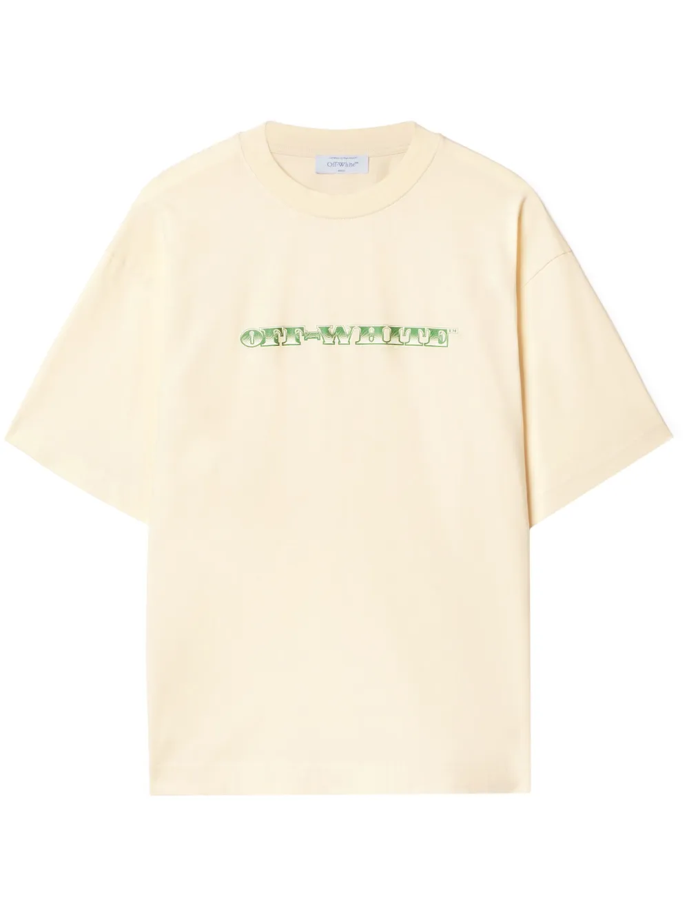 Off-White Cash Arrow T-shirt Beige