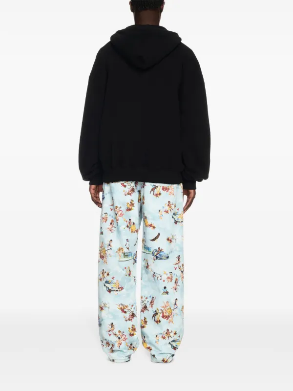 Off-White Fresco Star Hoodie | Black | FARFETCH