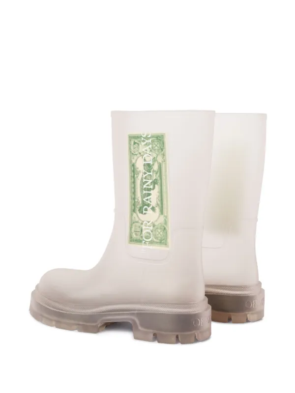 off-white For Rainy Days ブーツ