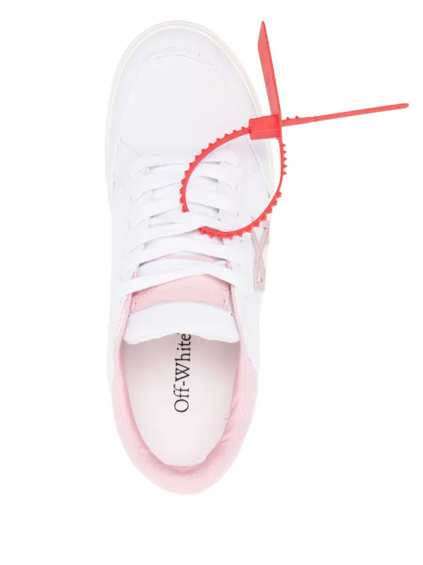スニーカー Off White NEW VULCANIZED SNEAKERS Low Vulcanized leather sneakers in white - Off White Kids