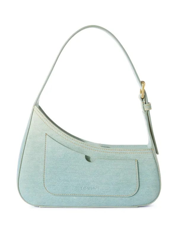 Off-White Jitney 1.0 Shoulder Bag | Blue | FARFETCH AZ