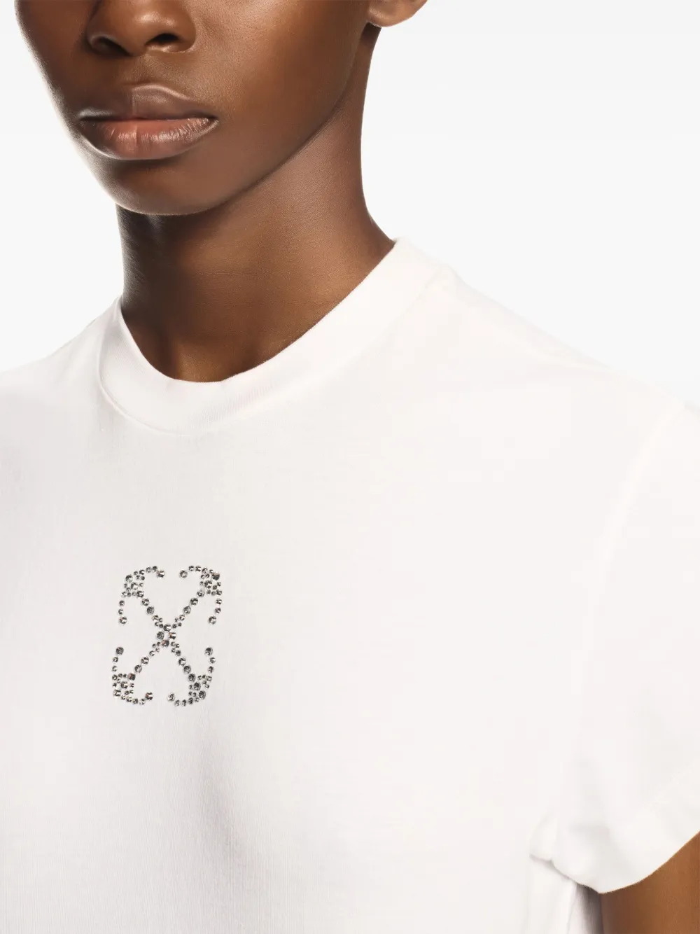 Off-white Off White 'arrow Jewel' T Shirt In White