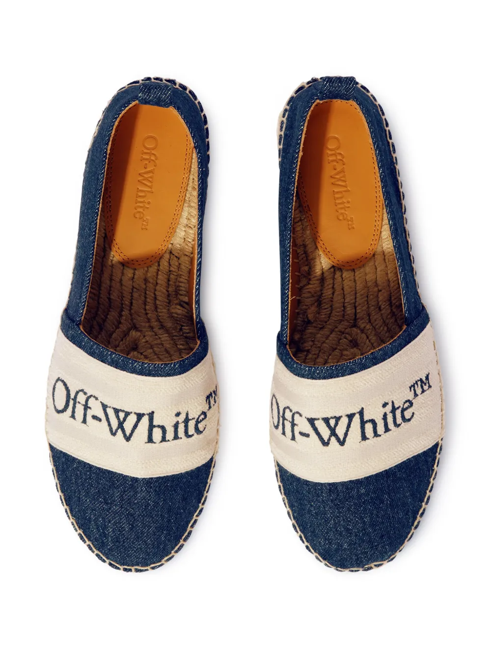 Off-White Bookish espadrilles Blue