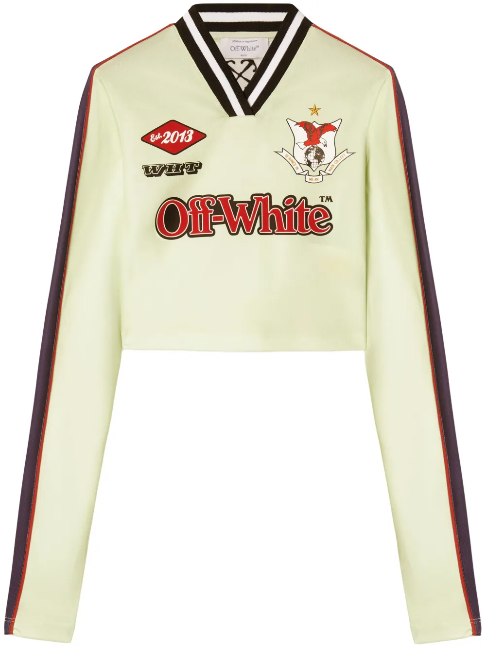 Off-White Soccer Tシャツ - グリーン Off-White Soccer Tシャツ - グリーン