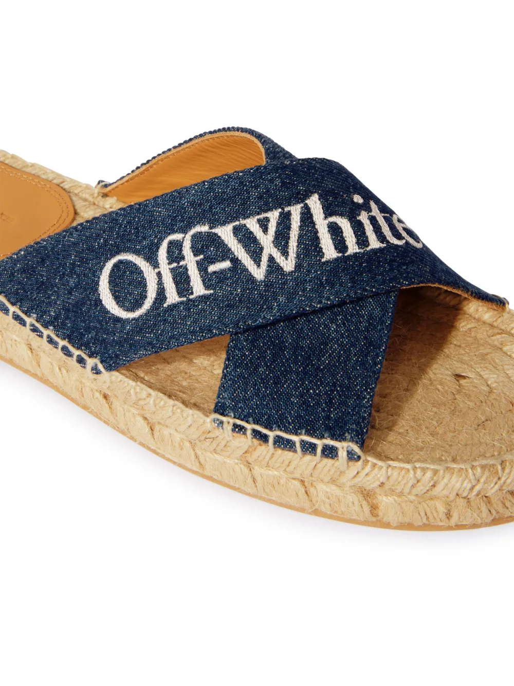 Off-White Criss Cross espadrilles Blue