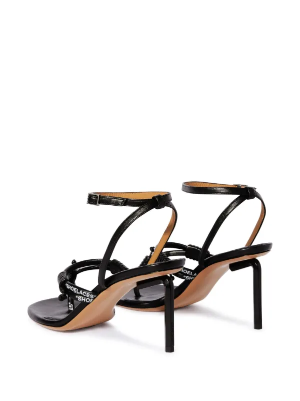 パンプス OFF WHITE Women Sandals OWIH059S24LEA001 1010 Black Amazon.com | OLUKAI Onohi Women's Strappy Leather Sandals