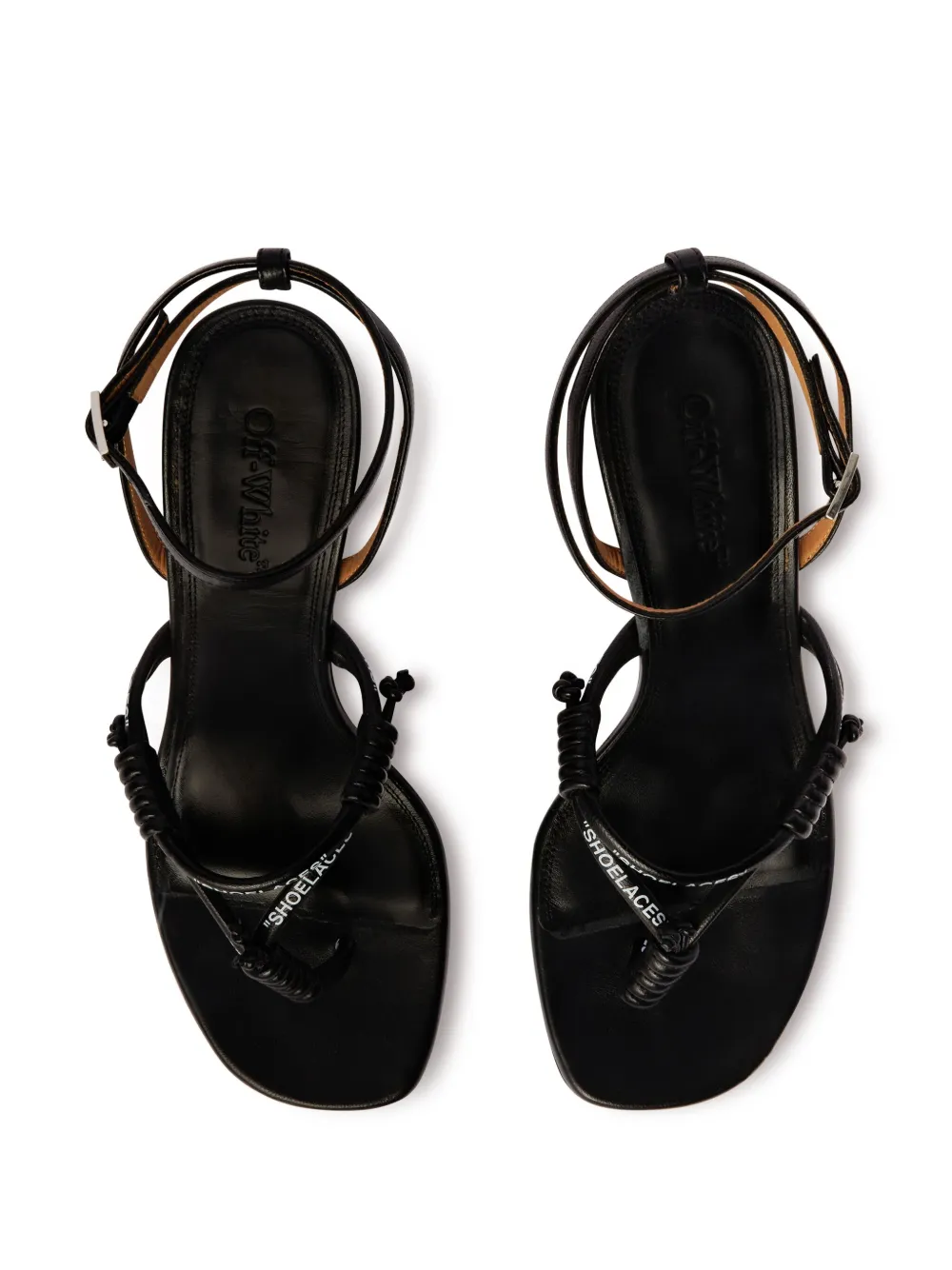 Off-White 70mm Allen sandals Black