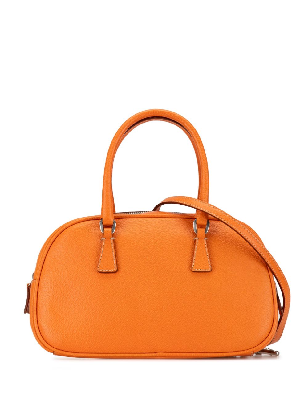 Prada Pre-Owned 2000-2023 Mini Cinghiale satchel - Orange