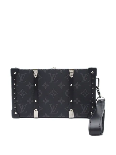 Louis Vuitton Pre-Owned 2021 Monogram Eclipse Wallet Trunk clutch bag WOMEN