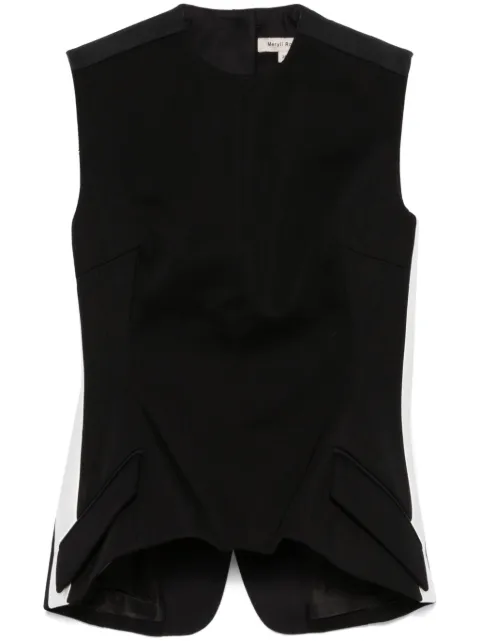 MERYLL ROGGE twill-weave vest