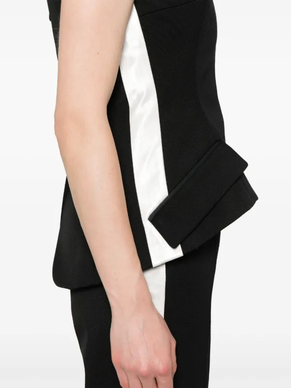 美品　メリルロッゲ　Meryll rogge S トップス　黒　綿　コットン MERYLL ROGGE ツイル トップ | ブラック | FARFETCH JP