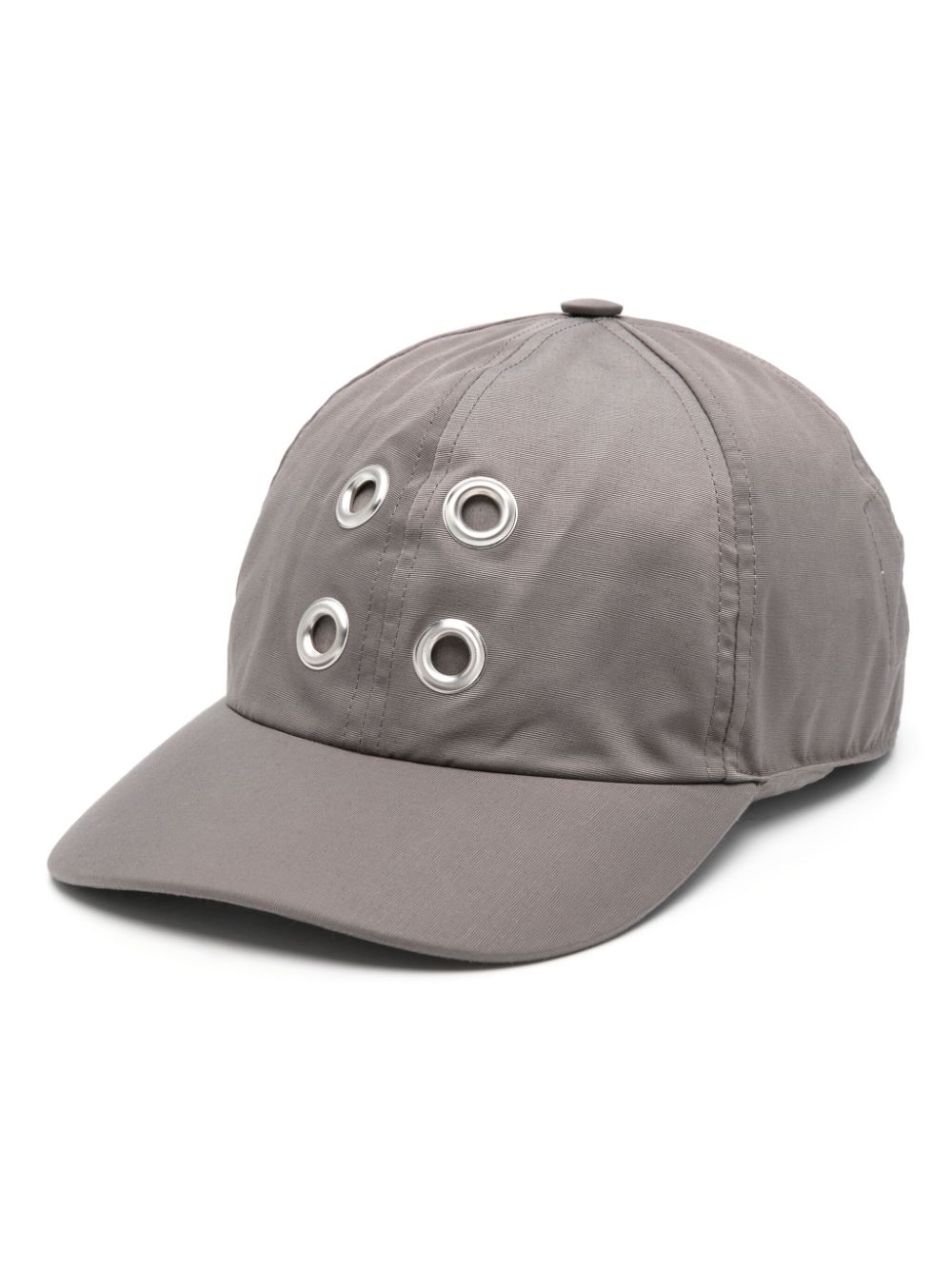 Shop Rick Owens Drkshdw Eyelet-detail Cap In Grey