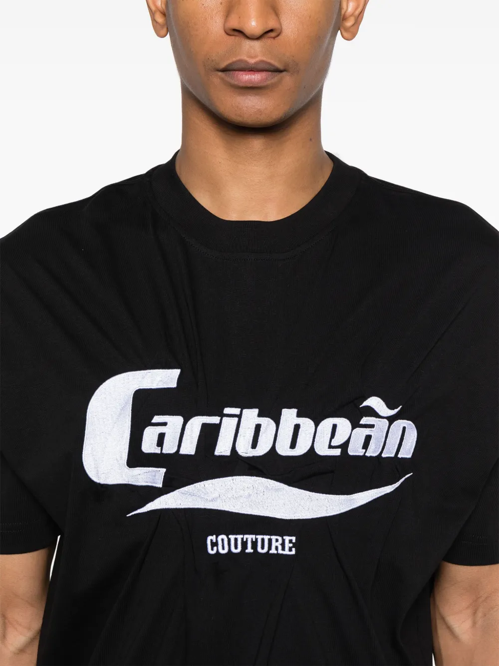 Botter Caribbean Wrinkle T-shirt In Black