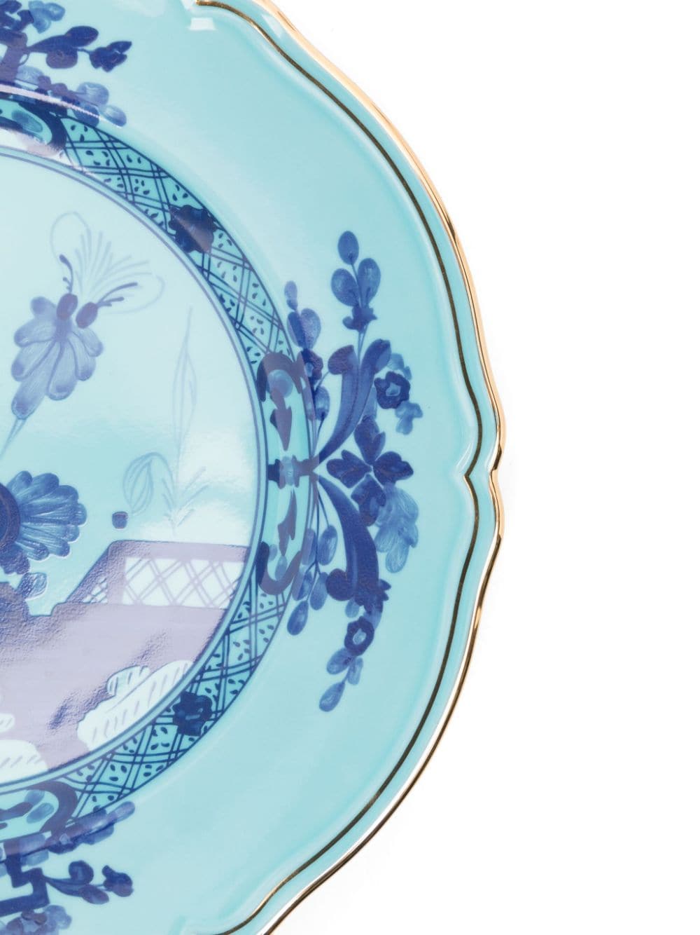 Shop Ginori 1735 Oriente Italiano Charger Plate In Blue