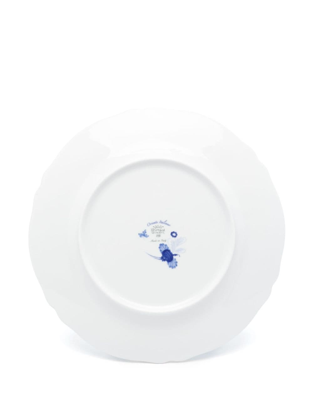 Shop Ginori 1735 Oriente Italiano Charger Plate In Blue