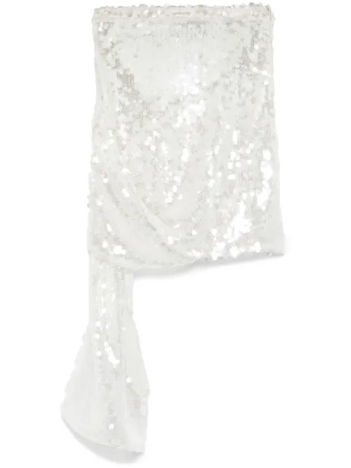 Coperni minijupe en maille - Blanc - Coperni - Modalova