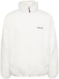 AAPE BY *A BATHING APE® AAPENOW moonface logo zip-up jacket - Neutrals