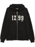 izzue zip-up hoodie - Grey