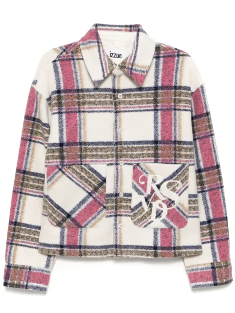 izzue plaid jacket