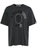 A BATHING APE® Garment Dye College Tee - Grey